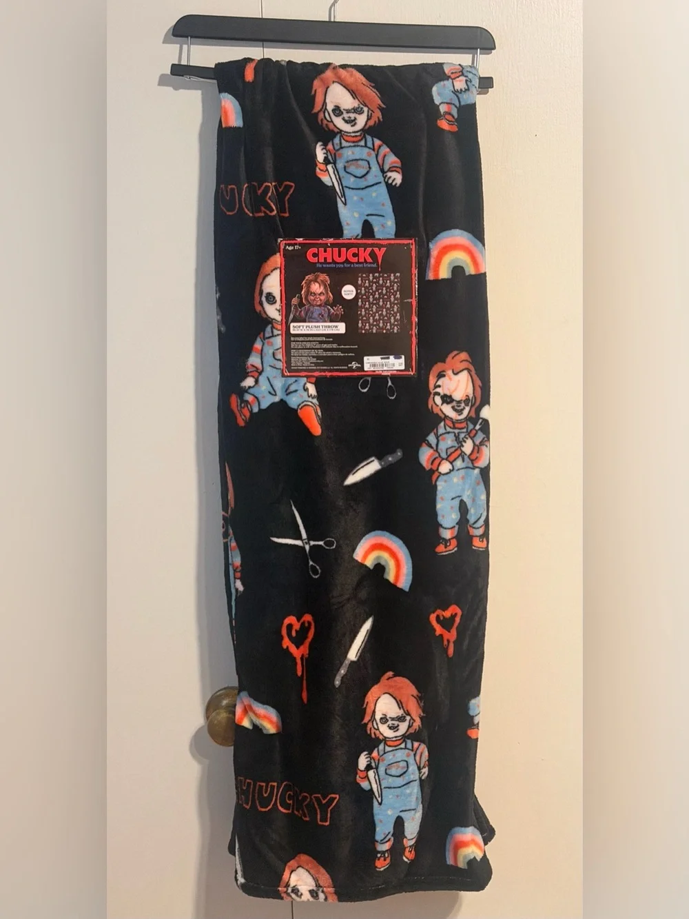 Chucky Halloween Blanket
